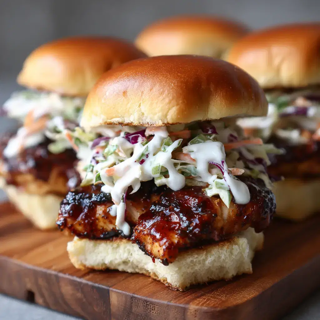 Honey Chipotle Chicken Sliders
