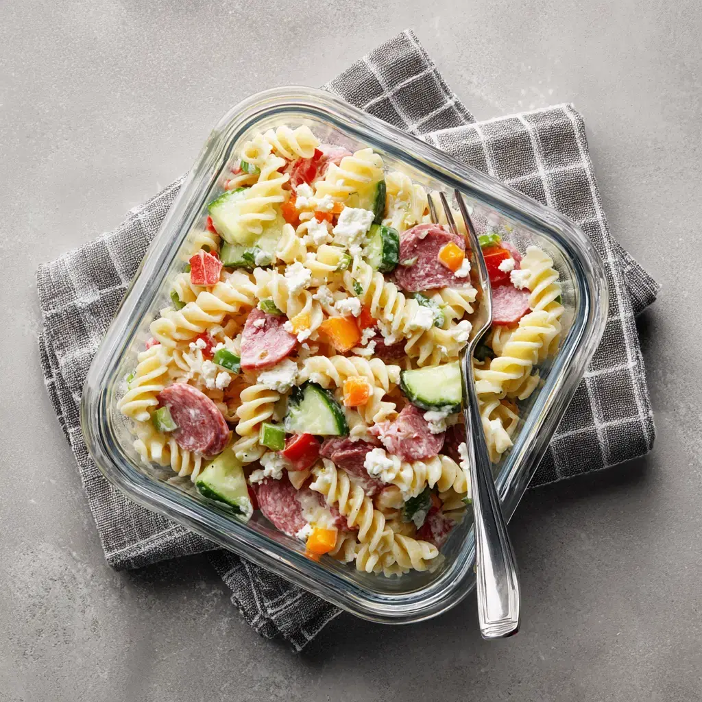 High-Protein Italian Pasta Salad