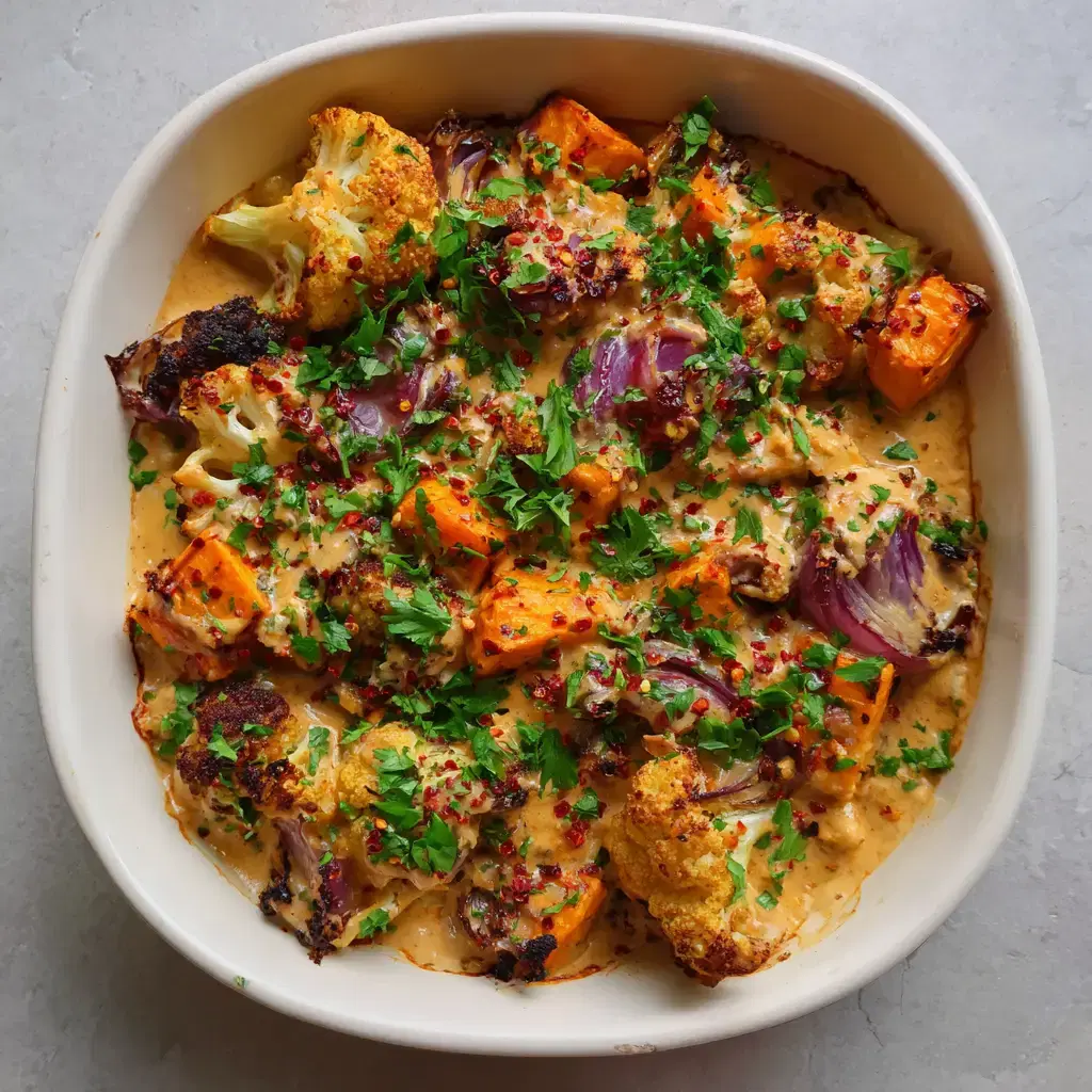 Marry Me Roasted Vegetable Bake