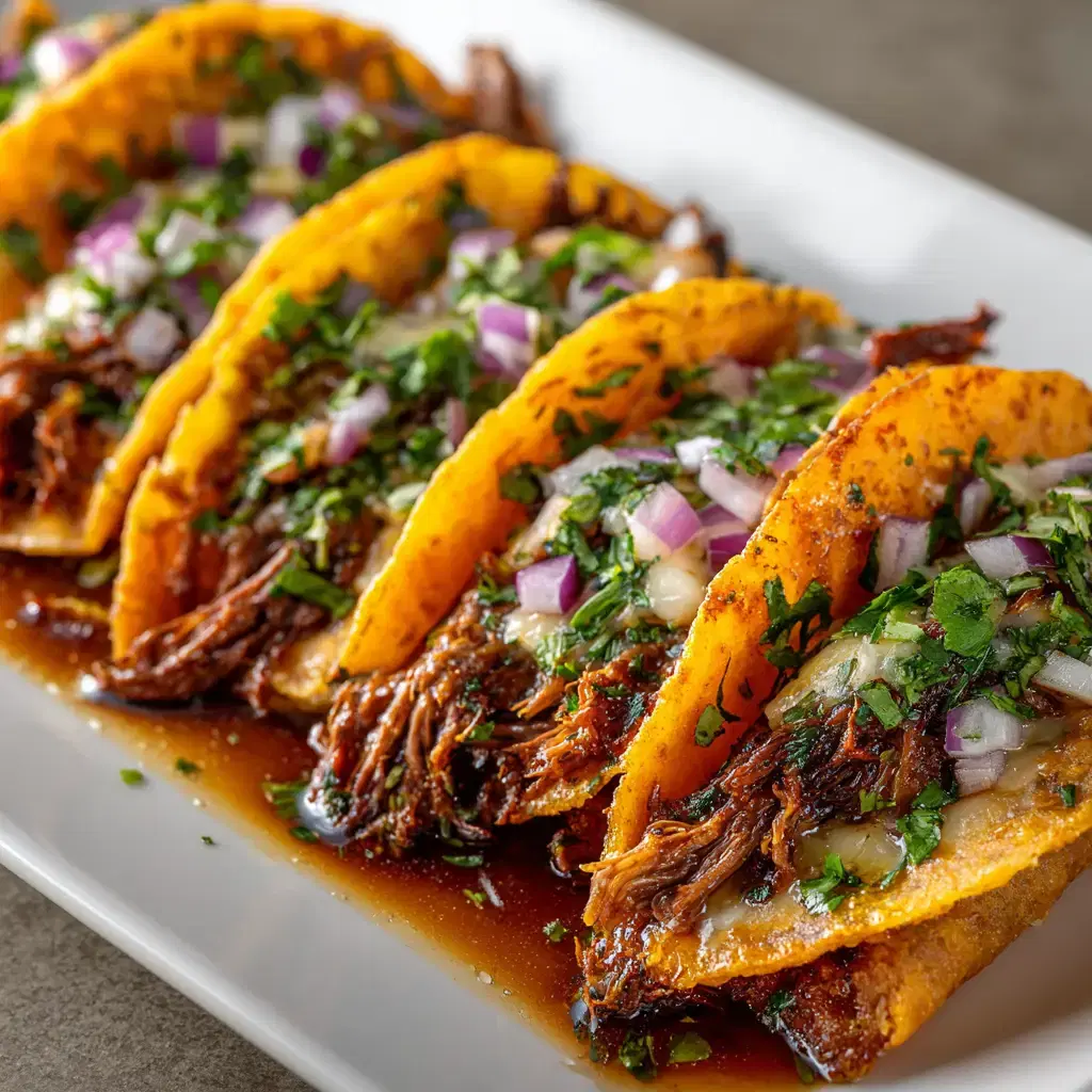 Crock Pot Birria Tacos