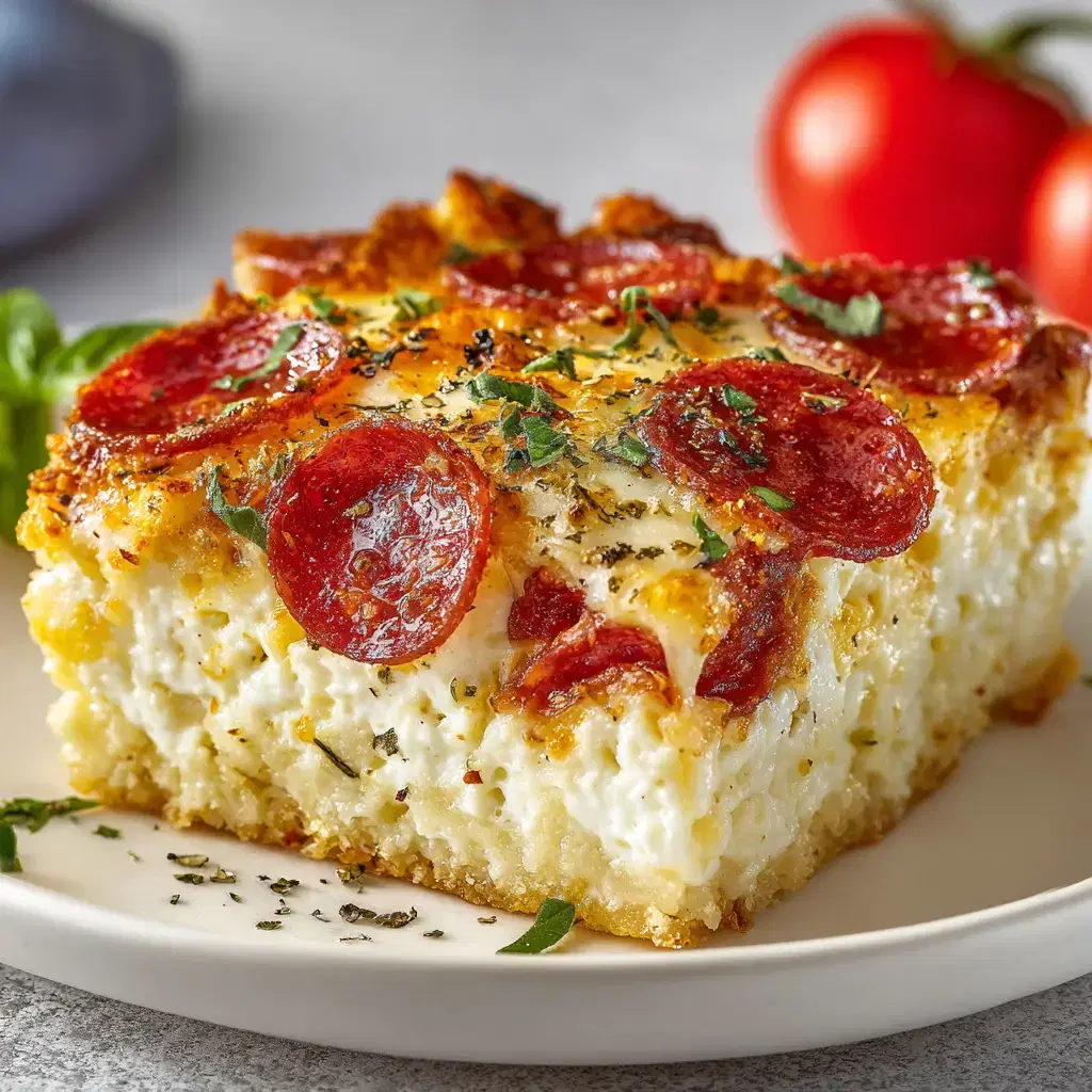 Cottage Cheese Pizza Bake: High-Protein Casserole