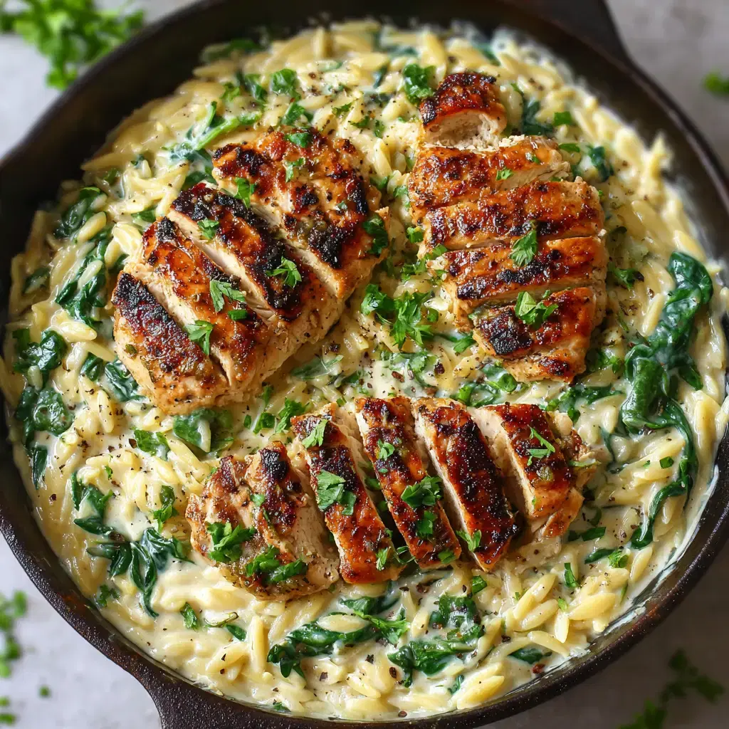 Boursin Chicken Orzo: The Creamy One-Pan Dinner